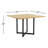 Raleigh Square Teak Solid Wood Outdoor Dining Table , 43 " W 43 " D