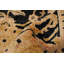 One-of-a-Kind 9'0" X 12'0" New Age Wool Area Rug in Cream/Dark Navy