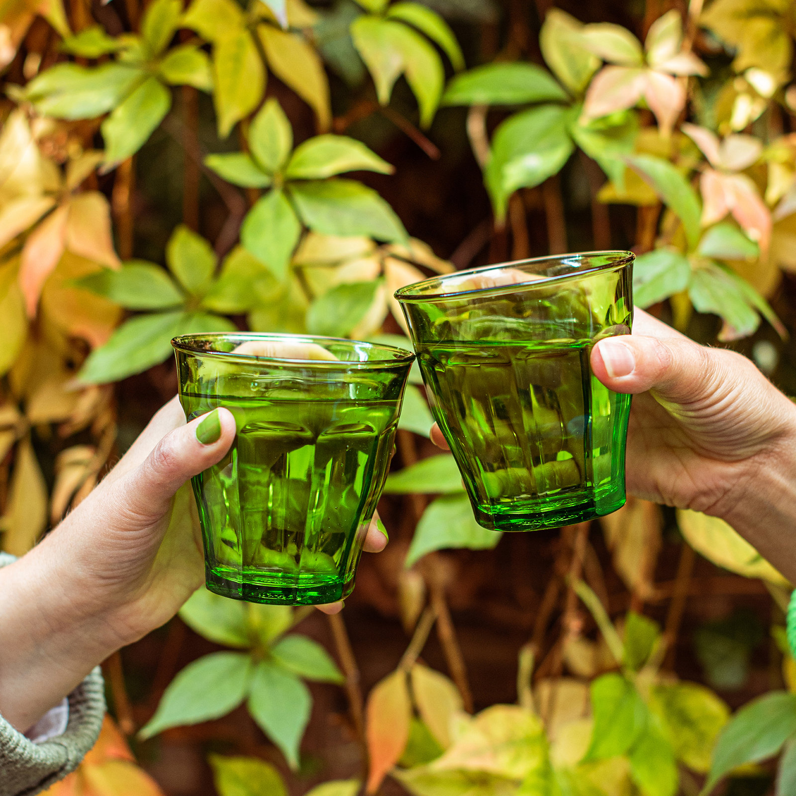 Picardie Tumbler, 10.38 oz., Green