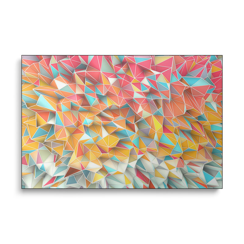 Steelpix Metal Canvas -  Kaos Summer By Diego Tirigall Wall Art Print