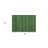 2' X 3' Fern Green Striped Washable Non Skid Indoor Outdoor Area Rug
