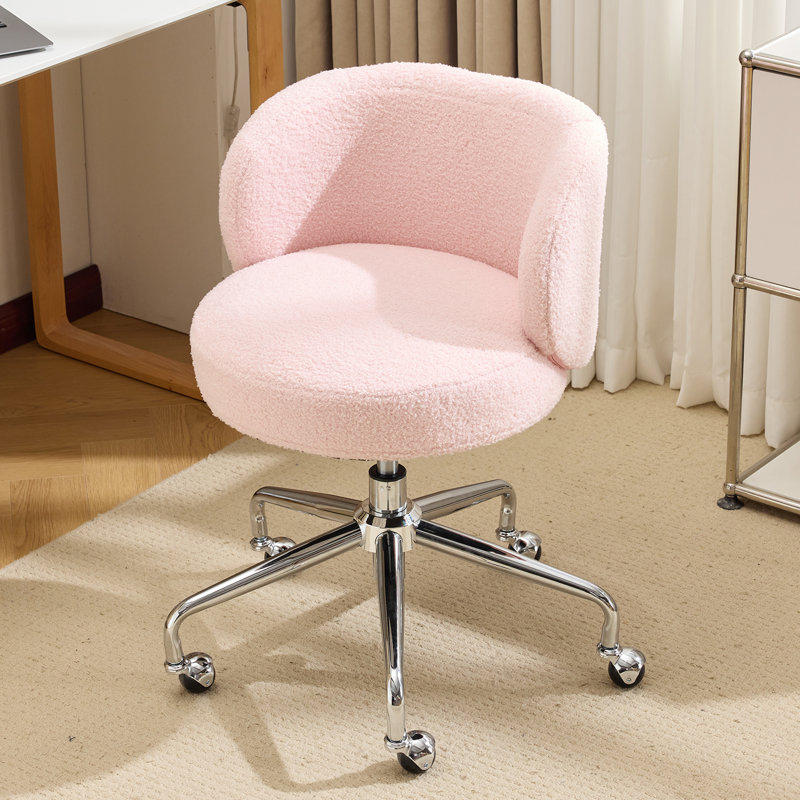 Chaise de bureau Teddy, Rose