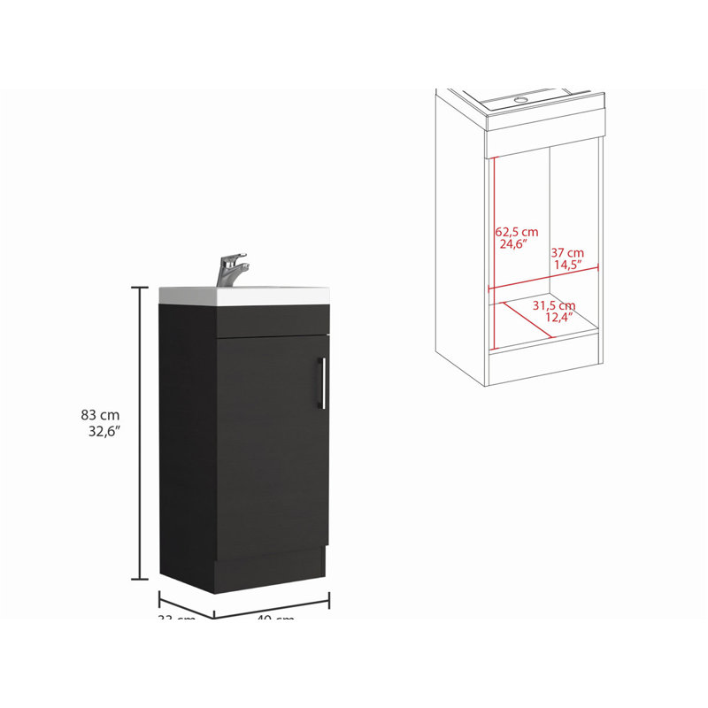 Espace de rangement pour salle de bain abondant