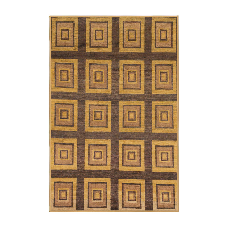 Tapis abstrait moderne 1626, Rectangle de 2 pi x 3 pi