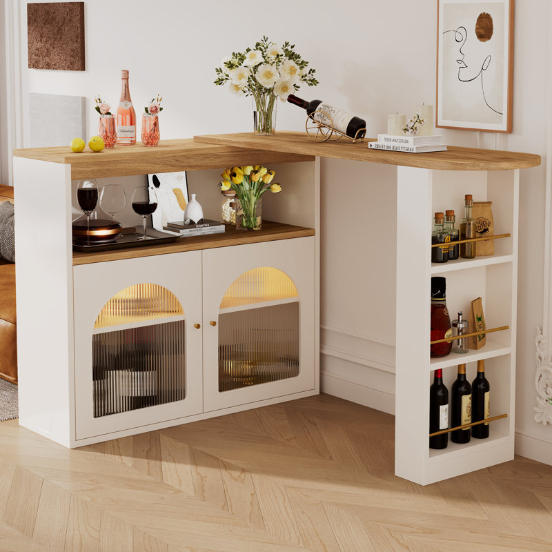 Runda Kitchen Island, White