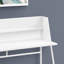 Bureau d'ordinateur, bureau personnel, ordinateur portable, tablettes de rangement, L 48 po, travail, stratifié, métal-47694212-47694222