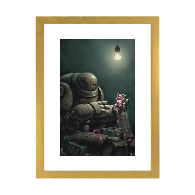 «Gortron's Christmas Wish» par Matt Dixon - impression d'art graphique