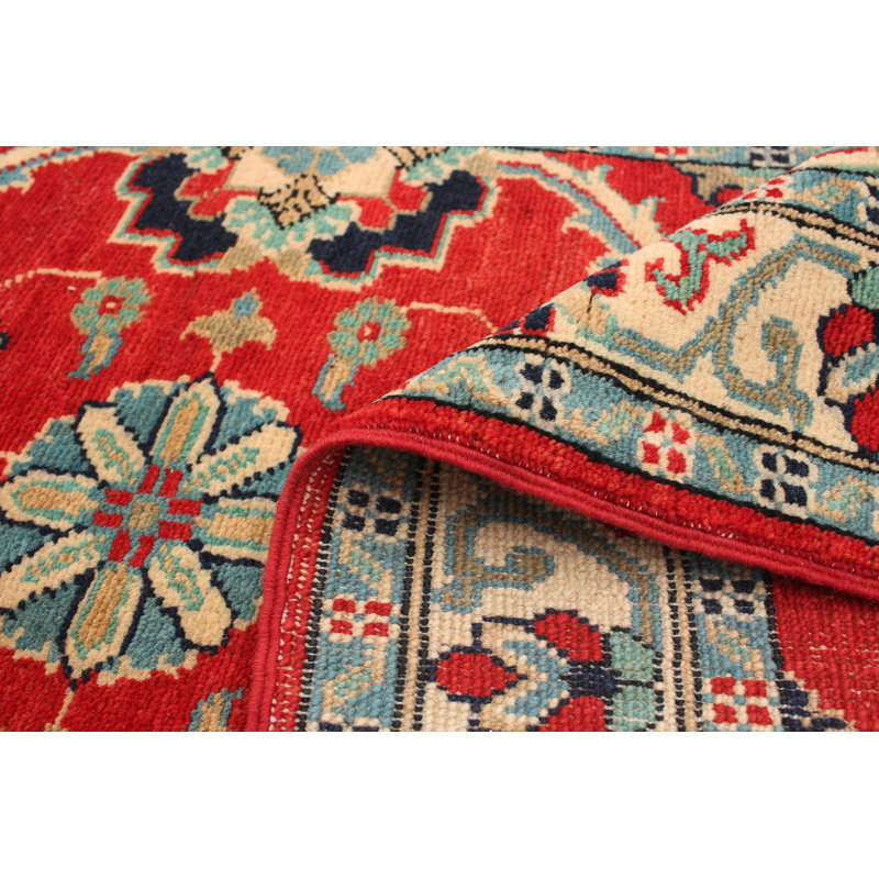Tapis de couloir unique en laine noué à la main style cuivre des années 2010 de 2 pi 8 po x 9 pi 4 po Qaiden