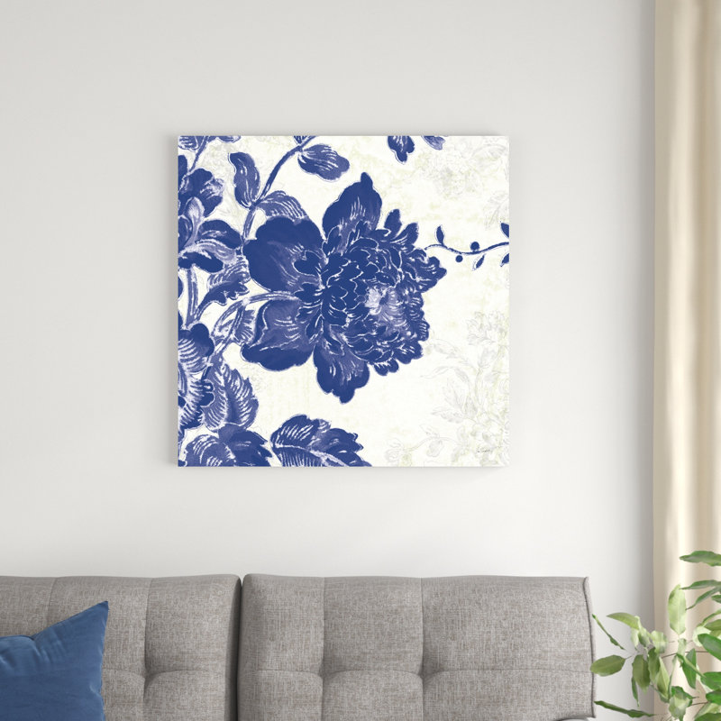 Toile Roses IV, H 30 po x l 30 po x P 1,25 po