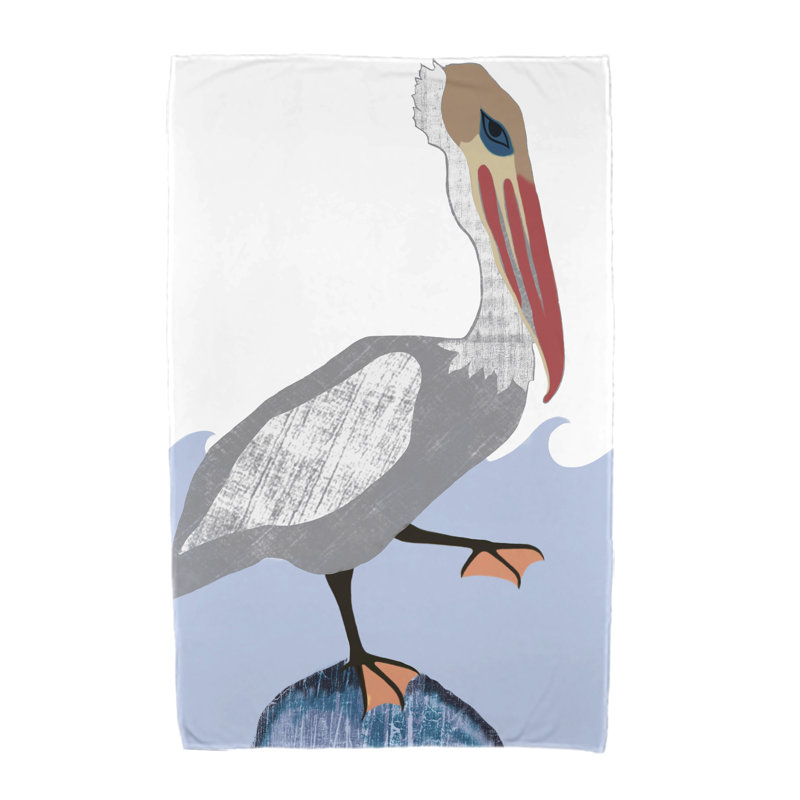 Serviette de plage Garrick, Bleu