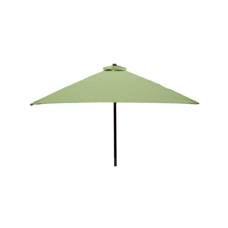 Parasol de marché carré 6,5 pi, Lime