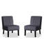 Ensemble de 2 chaises d'appoint Mid Century-983741775