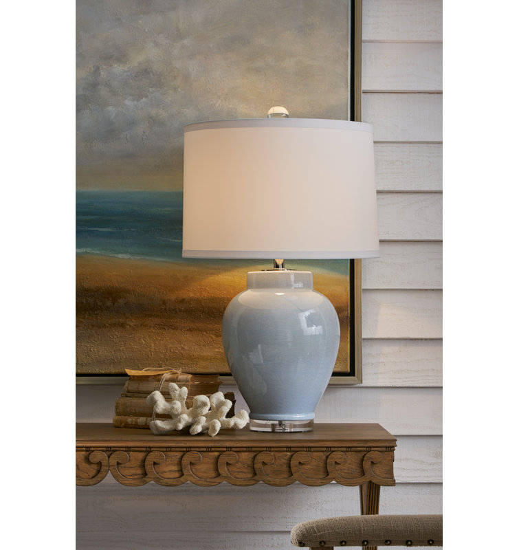 Lampe de table en céramique 30 "Vietnam