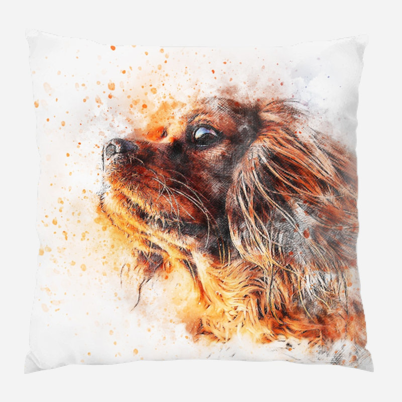 Coussin pour chien Laplant, Microsuède, Intérieur