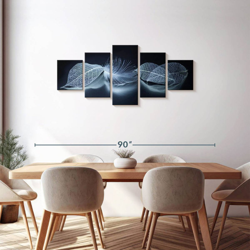 Fallen Leaves, 30" H x 68" W