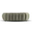 Low-Profile Boucle Brosen Sofa-744716008-782516708