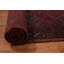 Tapis de couloir unique en laine 8 pi 2 po x 2 pi 0 po rouge