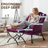 Abramson Lazy Chair, Modern Lounge Accent Chair with Armrests and a Side Pocket-110828430-119619609