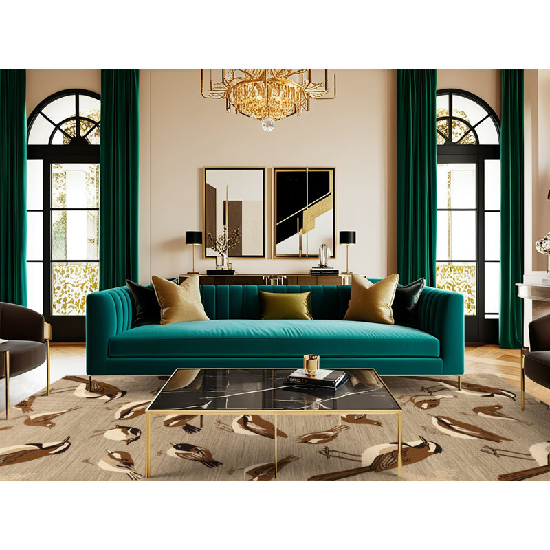  Tapis lavable Eurasian Wren Birds, Tapis de couloir 2 pi x 4 pi