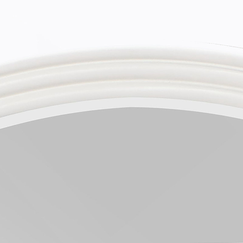 Miroir rond gris Carena