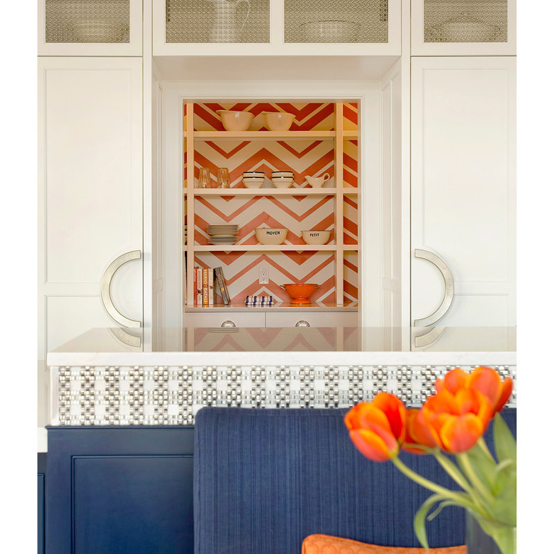 Cirque Bronze Shutter / Door Accessory, White Bronze Brushed