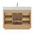 Adela 48 " W Freestanding Standard 1 Single Vanity Bathroom Vanity With Cultured Marble Top-118246050-126112139-118246061