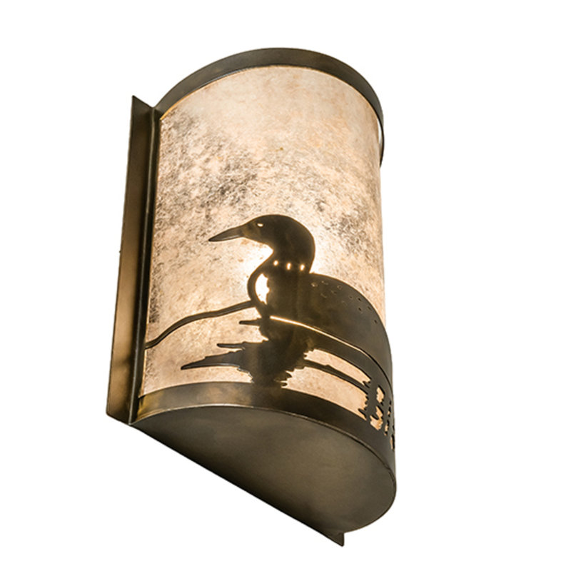 Jaiza Steel Flush Mounted Sconce