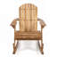 Chaise berçante d'extérieur en bois