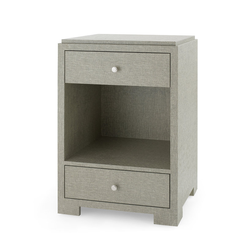 Fedor Accent Chest, Moss Gray Tweed