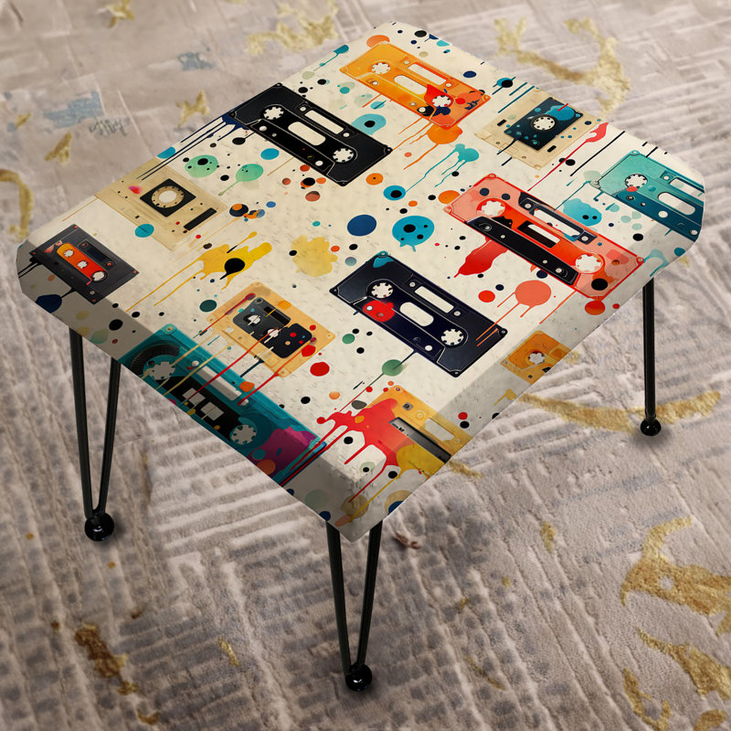 Motif de cassettes Graffiti Pop Art