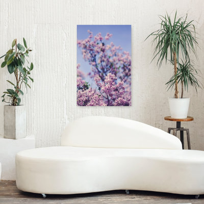 Spring Lilac Blooms by Olivia Joy StClaire - Wrapped Canvas Print
