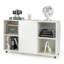 Nickole 1 -Door 4 -Shelf Cabinet Office Storage Cabinet-1523884094