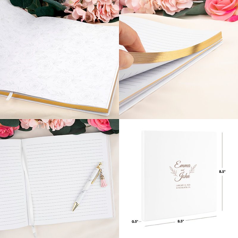 Livre d'or de mariage personnalisé, Oui
