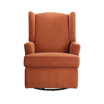 Heming Wingback Recliner Nursery Glider