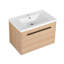 Ensemble de meuble-lavabo 30 po avec lavabo à poser en résine, 2 portes