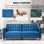 Azziah 2 Seater Velvet Sofa Bed-1124206725