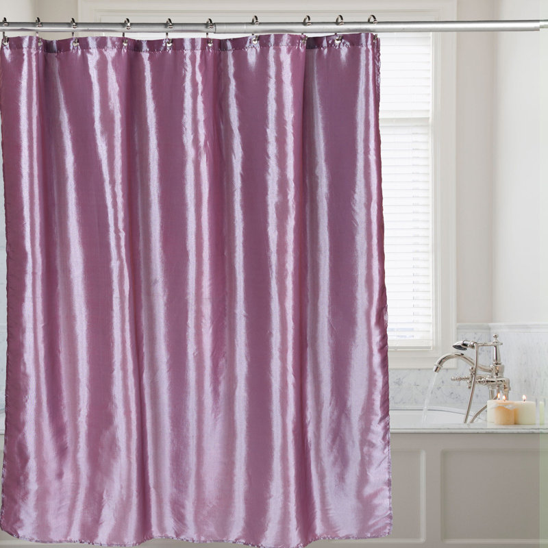 Rideau de douche Easton Shimmer, Mauve