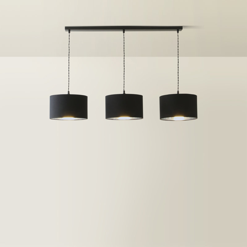 Albeiro 3 - Light Pendant, Yes, Matte Black, Black