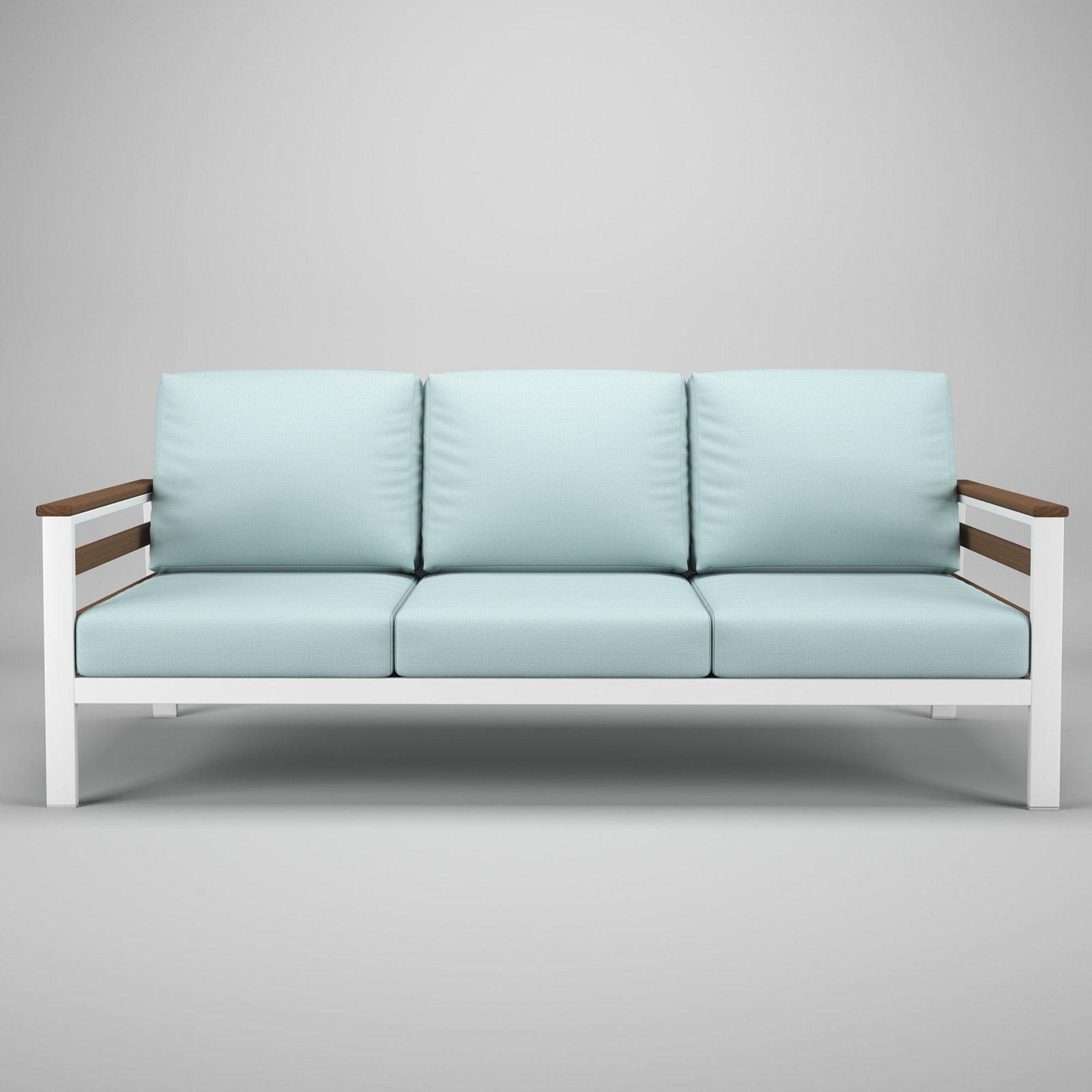 Townsend 80" Sunbrella® Patio Sofa, Bliss Dew