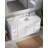 61'' Single Bathroom Vanity with Carrara Quartz Top-875591993