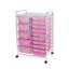 Creger 97cm H x 63cm W Utility Cart with Wheels-43092642