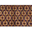 Tapis décoratif en laine de conception unique noué à la main New Age Sarab brun/rouge 3 pi 4 po x 4 pi 6 po