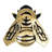 Bumblebee Doorbell Ringer Push Button-1215086829
