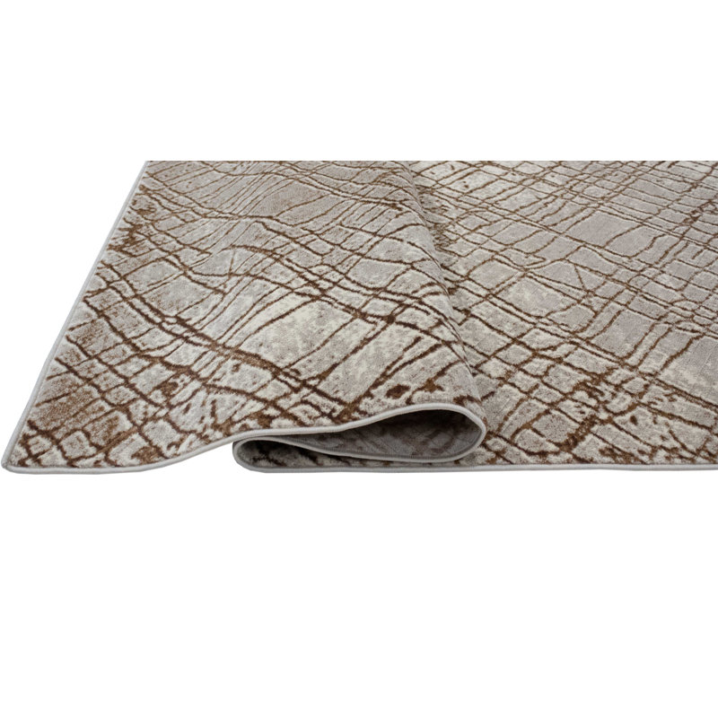 Kelson Geometric Indoor Rug, Rectangle 4'3" x 6'