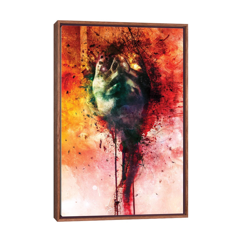 W.O.U.N.D.S par Mario Sanchez Nevado - impression d'art graphique, H 26 po x l 18 po x 1,5 po, Pas de tapis