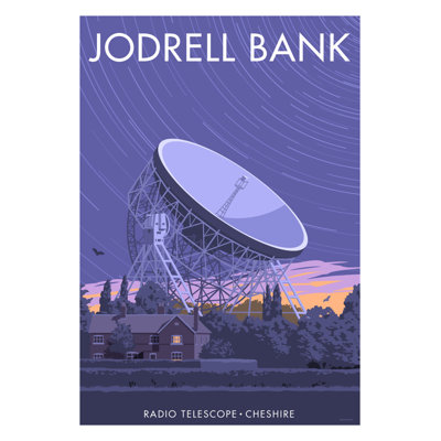 JodrellFine by Stephen Millership - No Frame Rectangle Print