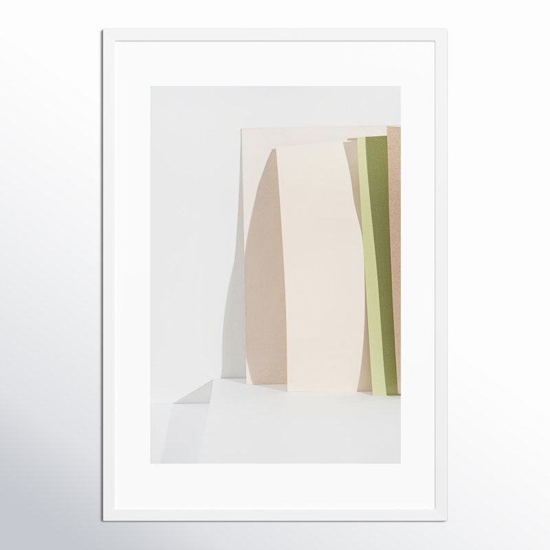 Lucie Clean Slate as an Object 1 by Svetlana Smirnova - Picture Frame Photograph, White, 38" H x 26.5" W x 1.25" D