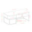 Table basse avec rangement Oaklawn-1816640755