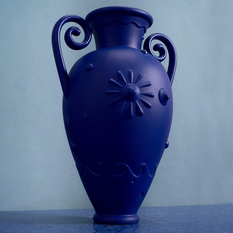 Pantheon Handmade Earthenware Jar, Blue