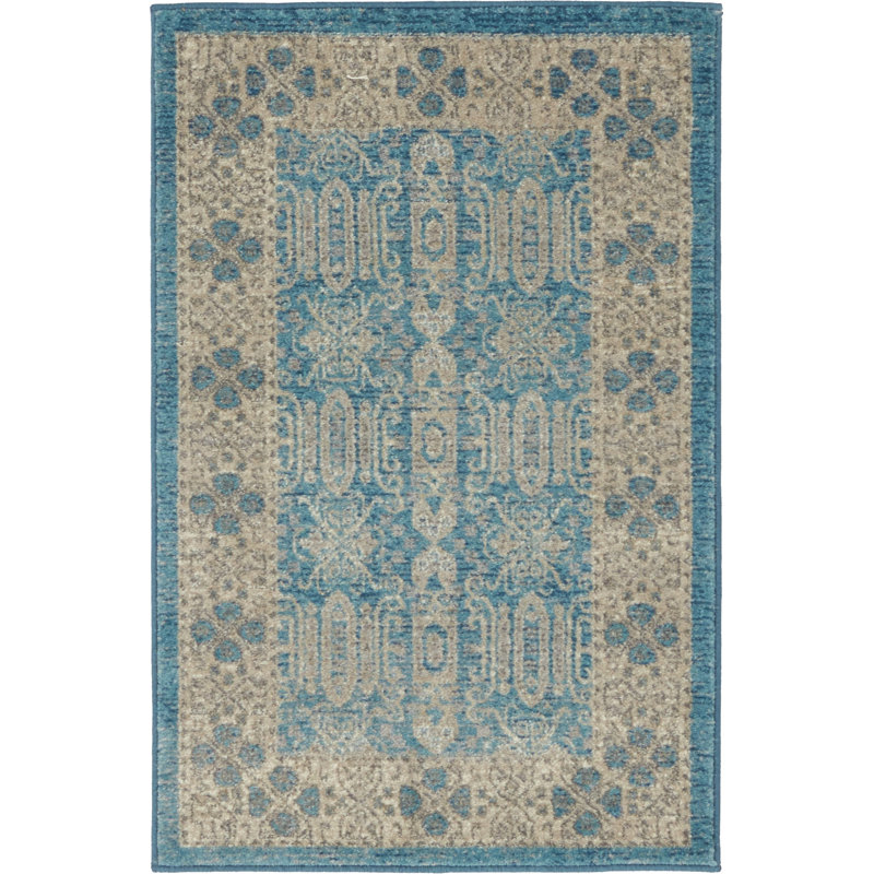 Oriental Indoor Rug, Rectangle 2' x 3'1"